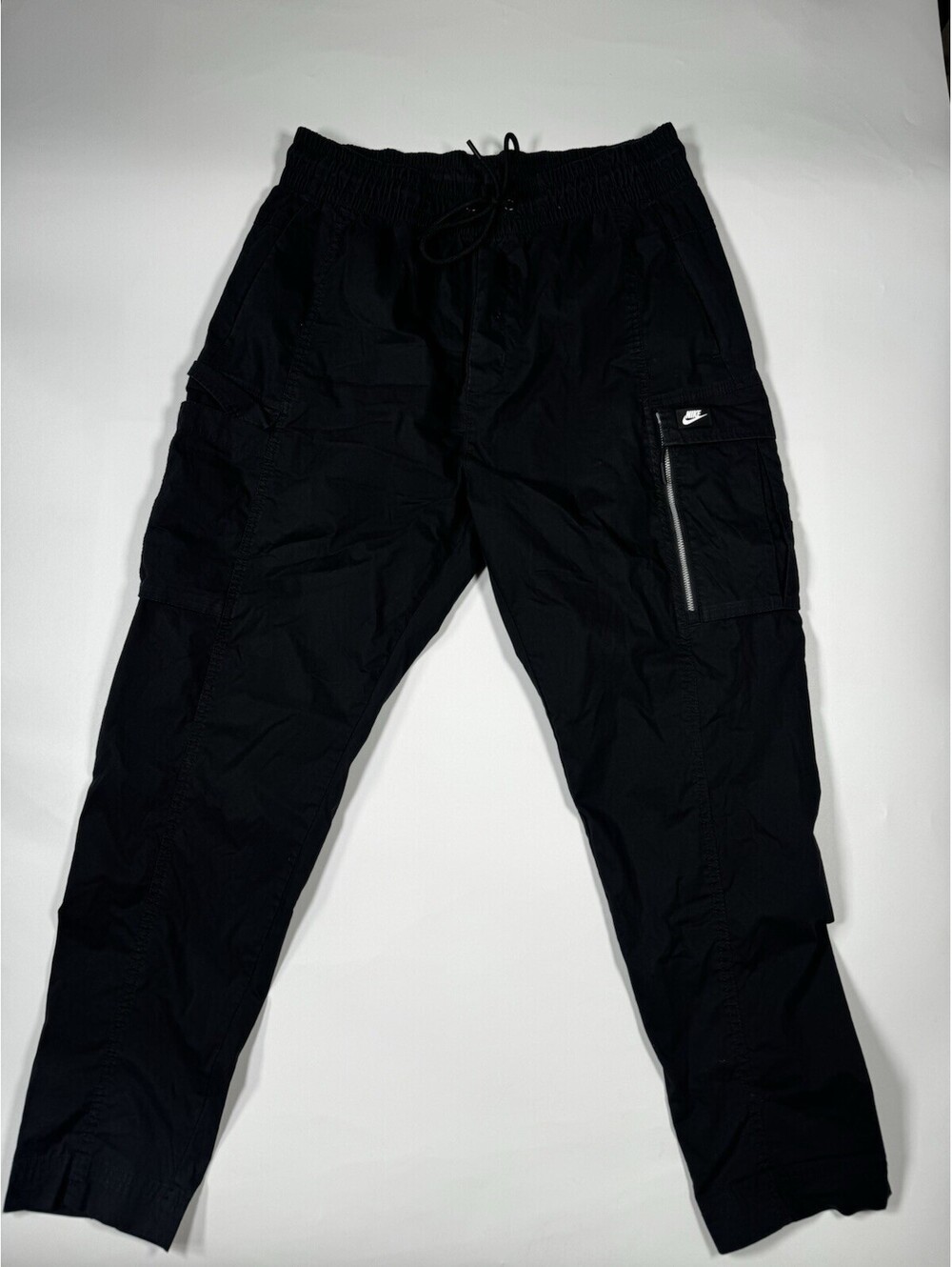 Nike Sportswear Cargo Pants Mens Large Black Utility Jogger BV3127-010